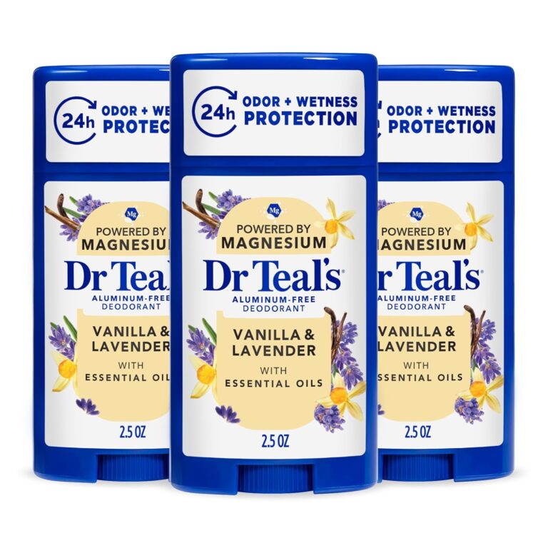 Dr Teal's Deodorant Vanilla And Lavender Aluminum Free 71 Gm