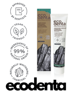 ايكودنتا معجون اسنان اورجانيك بالفحم 75 مل