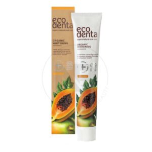 Ecodenta Toothpaste Organic Whitening Papaya Extract 75ml