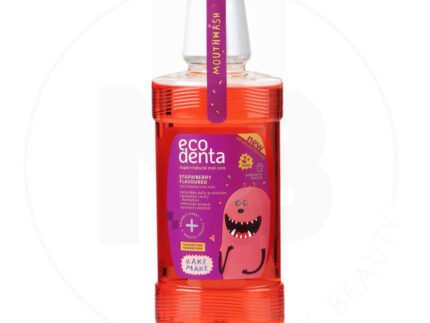 ايكودنتا مضمضة اسنان بالفراولة +3 سنوات