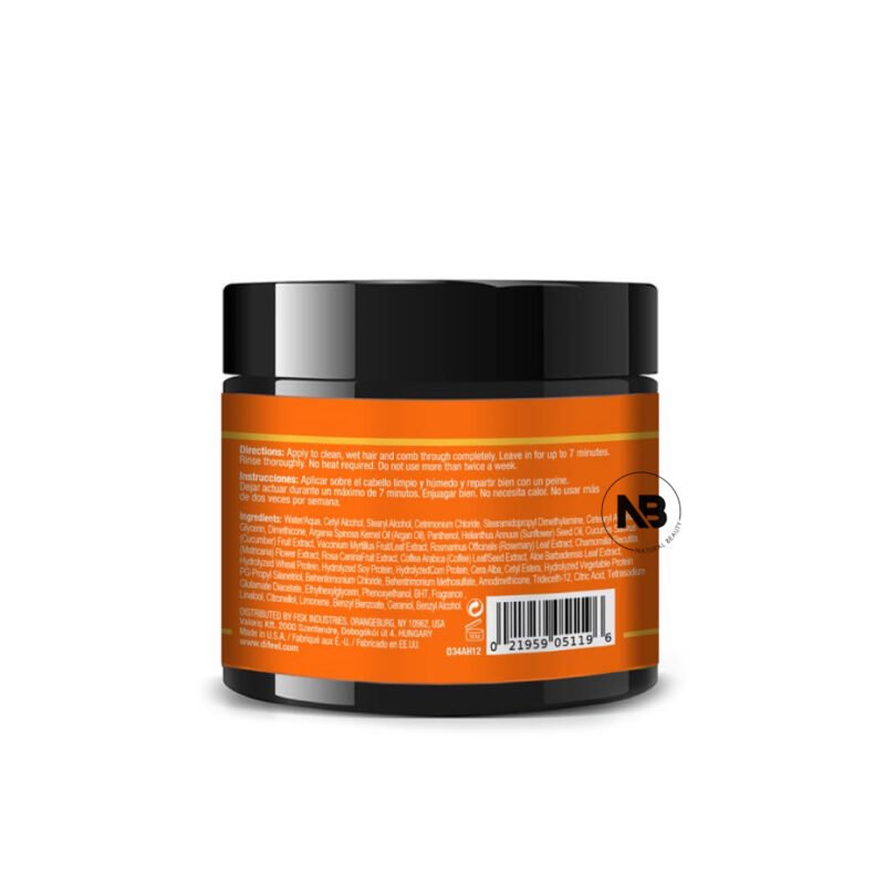 ماسك ترطيب الشعر بزيت الأرغان المغذي للشعر هو علاج مرطب للشعر