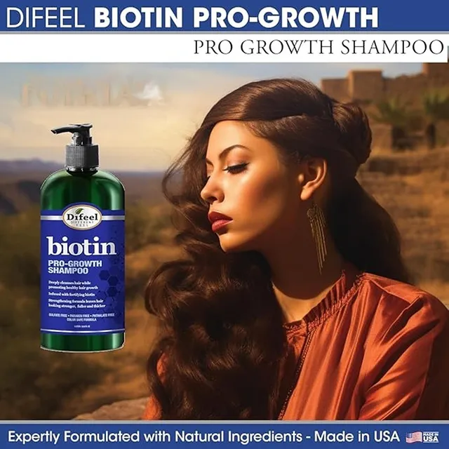 Difeel-Biotin-Pro-Growth-Shampoo-354.9-ml