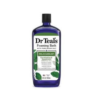 دكتور تيلز‏ حمام رغوي ايبسوم بالأوكالبتوس والنعناع للتهدئة 1000ml