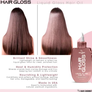 زيت الشعر هير كيميست هير جلوس ليكويد جلاس (8 أونصة)