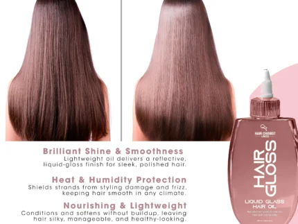 زيت الشعر هير كيميست هير جلوس ليكويد جلاس (8 أونصة)