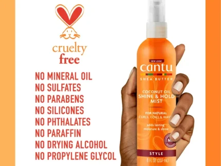 Cantu Coconut Oil Shine & Hold Mist 237ml