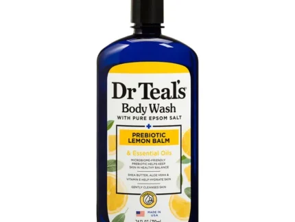 د تيلز غسول الجسم بملح الابسوم بريبايوتيك ليمون بالم 710مل