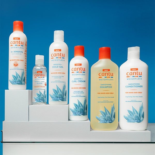 بكج كانتو وايت لِس المتكامل للشعر الويفي والكيرلي (5 قطع) - عرض حصري بخصم 50%+