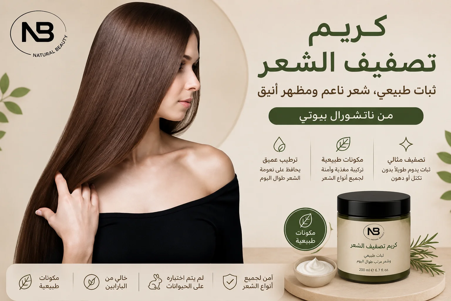 كريم تصفيف الشعر